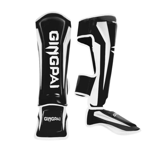 Muay Thai & MMA Shin Guards with Ankle Support-0